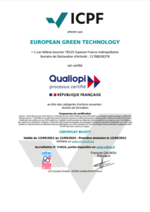Audit de surveillance Qualiopi 2023 - EGT Informatique
